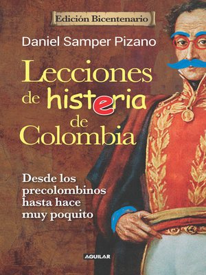 cover image of Lecciones de histeria de Colombia